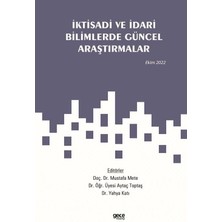 Storemax Iktisadi ve Idari Bilimlerde Güncel Araştırmalar / Ekim 2022