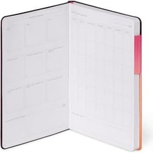 Storemax - Puantiyeli Not Defteri, M Beden, My Dotted Not Defteri, Beyaz Kağıttan, 100 G/m², 192 Sayfa, Yumuşak Kapak, Lastik Bant, Boyut 13 x 21 Cm, Hour