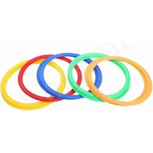 Storemax Daire Seksek Halka Oyunu Seti 22 Parça - Anaokulu ve Açık Hava Bahçe Aktivite Eğitim Çemberi 27 cm