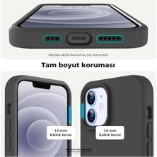 Storemax 13 ve 14 Uyumlu Özel Ipeksi Dokunuş Hissi Veren Içi Yumuşak Kadife Lansman Silikon Kılıf Kapak (Siyah)