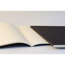 Storemax 4 Adet Kareli Terzi Dikişli Not Defteri, A5 Boyut, 40 Yaprak Planlama, Ofis Için Ideal (Siyah Kapak Tasarımı)