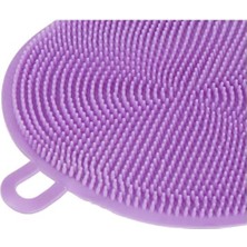 Storemax Yuvarlak Silikon Çok Amaçlı Silikon Bulaşık Fırçası, 2'li