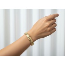 Kuyumcu Nurettin 10 gr (Gram) Kalemli Su Yolu Bilezik 22 Ayar Altın Yatırımlık Işçiliksiz