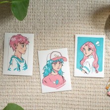 Storemax 5300 Ince Uçlu Akrilik Markör ve 1800 Teknik Çizim Kalemi 5'li Manga Seti