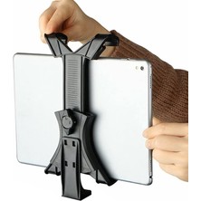 Storemax Tablet Tutucu Başlık + 90° Yönlendirme Aparatı 360 Derece Dönebilen Başlık Tüm Uyumlu Metal Mafsal Aparatı