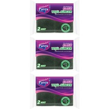 Parex Klasik Yeşil 2'li Sünger Üçlü Paket