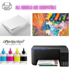 Storemax Perfection Uyumlu Gı-40 Gı-41 Gı-46 Cmyk Tanklı Yazıcı Mürekkep Seti̇ 5 x 100 Gr.