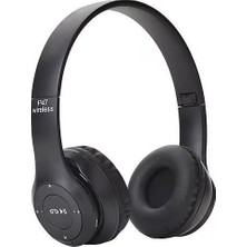 Storemax Kablosuz Katlanabilir Kulak Üstü Siyah Solo Kulaklık Wireless