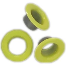 Storemax Kuşgözü No.3 (5 Mm) Kendin Yap Kiti, Örgü Bebek Patik, Ayakkabı, Giyim, Deri Çanta ve Ayakkabı Için Çekiçle Uygulama Aparatları ve 25 Adet Kuşgözü Takım-Paslanmaz Pirinç (Sarı Boyalı)