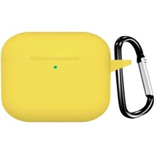 Storemax ile Uyumlu 4 Ile Uyumlu Silikon Kancalı Kılıf (Sarı)