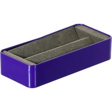 Storemax Metal Kutu, Kalem Kutusu, 2-3 Kalem Için, Mor