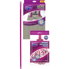 Parex Pamuk+Mikrofiber Paspas ve Mikrofiber Yer Bezi Paketi