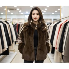 Rabiossa Kadın Ithal Kürk Kısa Ceket