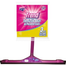 Parex Fix & Wipe Saplı Yer Sileceği ve 3'lü Temizlik Bezi Paketi