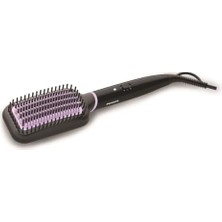 Storemax Philips Düzleştirici Tarak, Turmalin Seramik Kaplama, Thermoprotect Teknolojisi, Geniş Fırça, 2 Isı Ayarı, 1.8 M Dönebilen Kablo, Hızlı Isınma, Doğal Düzlük, BHH880/00