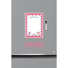 The Grade Yaz Sil Manifest 777 Pembe Shopping List Magnetli Buzdolabı Notluk Magnetli Notluk Eksik Listesi