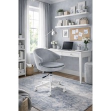 Markaelz Milas Beyaz Ayaklı Çalışma Sandalyesi