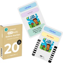 Bigibuddy WordsBuddy Nezaket Kuralları Türkçe İngilizce Sesli Kelime Kartı Seti ( BigiOne Uyumlu)