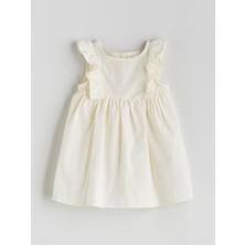 Lc Waikiki Yeni Sezon Bisiklet Yaka Kız Bebek Elbise