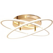 Avonni AR-7014-6110-2BKR Bakır Kaplama Modern Avize LED Alüminyum Silikon 64X64 cm