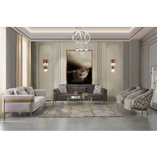 Avonni AV-7014-6162-6K-4TK Krom Kaplama Modern Avize LED Alüminyum Silikon 48X48 cm