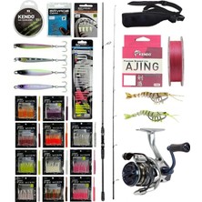 Yek Outdoor Yekoutdoor Ultra Lrf Seti Okuma Wave Up Spin 165CM 3-14GR 2 Parça Olta Kamışı&okuma Safyre 1000A Olta Makinesi