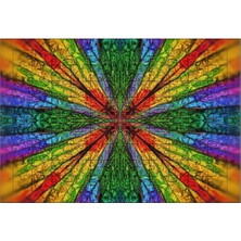 El Emeği Renkli Işıklar Puzzle Yapboz 99 Parça