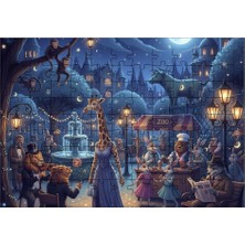 El Emeği Gece Hayvanları Puzzle Yapboz 99 Parça