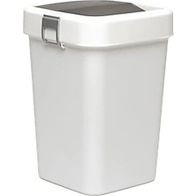 Carpex Optima Beyaz Çöp Kovası 8 L