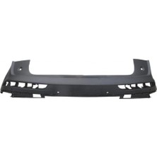 2017-2020 Audı Q5 Arka Tampon Üst Siyah Sensör Delikli Tyg Oem No: 80A807067AGRU