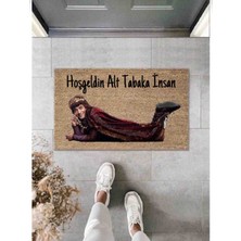 Hoşgeldin Alt Tabaka Insan | Yüksek Kaliteli Dijital Baskılı Kaymaz Kapı Önü Paspası – Prens Temalı