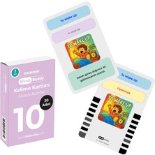 Bigibuddy Wordsbuddy Günlük Rutinler – Türkçe Ingilizce Akıllı Kelime Kart Seti