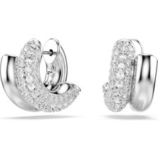 5738197 Swarovski Küpe Dextera:mn Hoop Whı/rhs