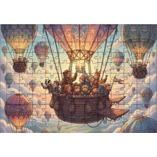 El Emeği Balon Şenliği Puzzle Yapboz 99 Parça