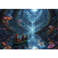 El Emeği Nehir Macerası Puzzle Yapboz 99 Parça