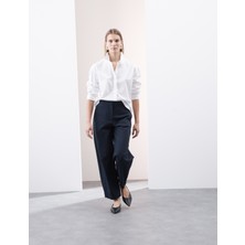Marks & Spencer Saf Pamuklu Klasik Yaka Relaxed Fit Gömlek