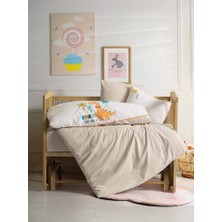 Budi Home Cotton Box Punch Nakışlı Bebek Nevresim Takımı Kiddo