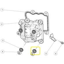 Qj FORTRESS350 Külbütör Kapak Pulu
