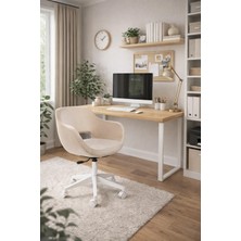 Markaelz Ciervo Beyaz Ayaklı Çalışma Sandalyesi