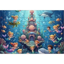 El Emeği Deniz Şatosu Puzzle Yapboz 99 Parça