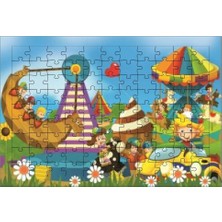 El Emeği Luna Park Puzzle Yapboz 99 Parça