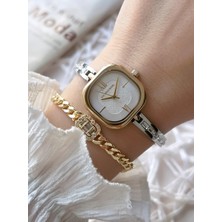 U.S. Polo Assn. U.s.polo Assn. Ince Baget Taşlı Özel Tasarım Çelik Kordon 2 Yıl Garantili Kadın Kol Saati U02149.2