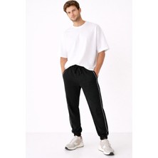 We&Me Erkek Yan Şeritli Eşofman Altı – Rahat Kalıp, Lastikli Bel, Günlük & Spor Kullanım