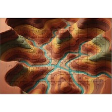 El Emeği Dev Kanyon Puzzle Yapboz 99 Parça