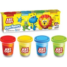 03281 Art Craft 4lü Oyun Hamuru / 488 gr