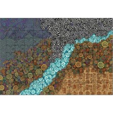 El Emeği Nehir Puzzle Yapboz 99 Parça