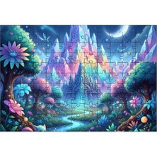 El Emeği Kristal Ülke Puzzle Yapboz 99 Parça