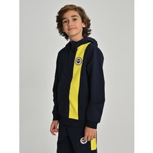Fenerbahçe Çocuk Trıbun Basıc Sweat Renkli Detaylarla Şık ve Rahat Tasarım