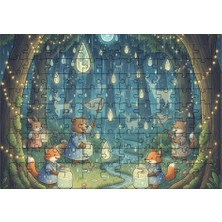 El Emeği Sihirli Yağmur Puzzle Yapboz 99 Parça