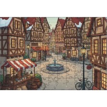 El Emeği Eski Köy Puzzle Yapboz 99 Parça